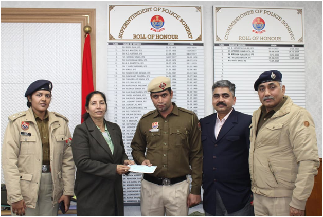 सोनीपत पुलिस आर्थिक सहायता 1